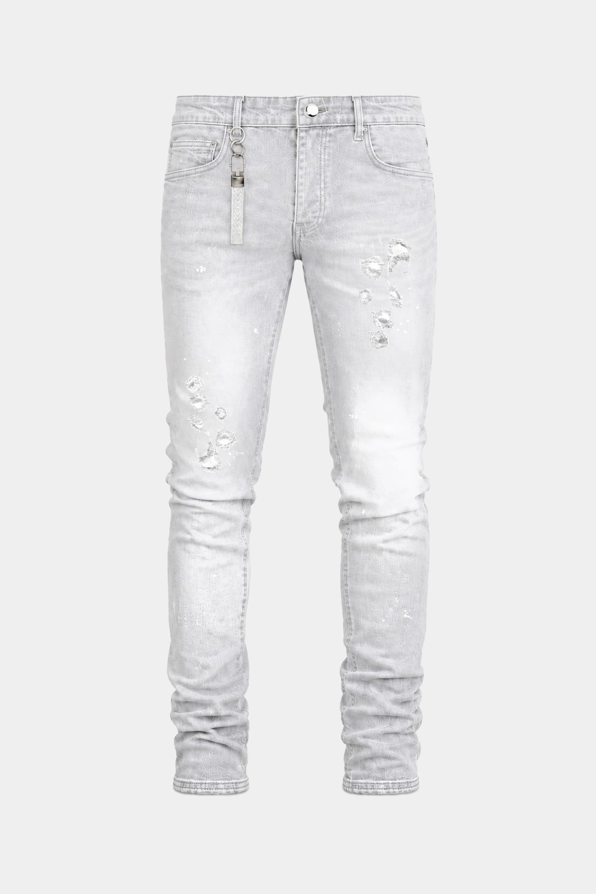 JEAN OPAQUE SILVER GREY — front
