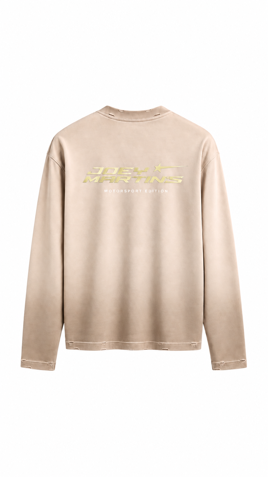 LONG SLEEVE BEIGE DLV MOTORS — back