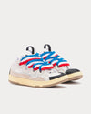 LANVIN - World Cup Curb Leather White Low Top Sneakers
