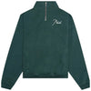 RHUDE - Quarter Zip Hunter Green