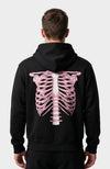 JOEY MARTINS - Sweat Zip Skeleton 3D PINK