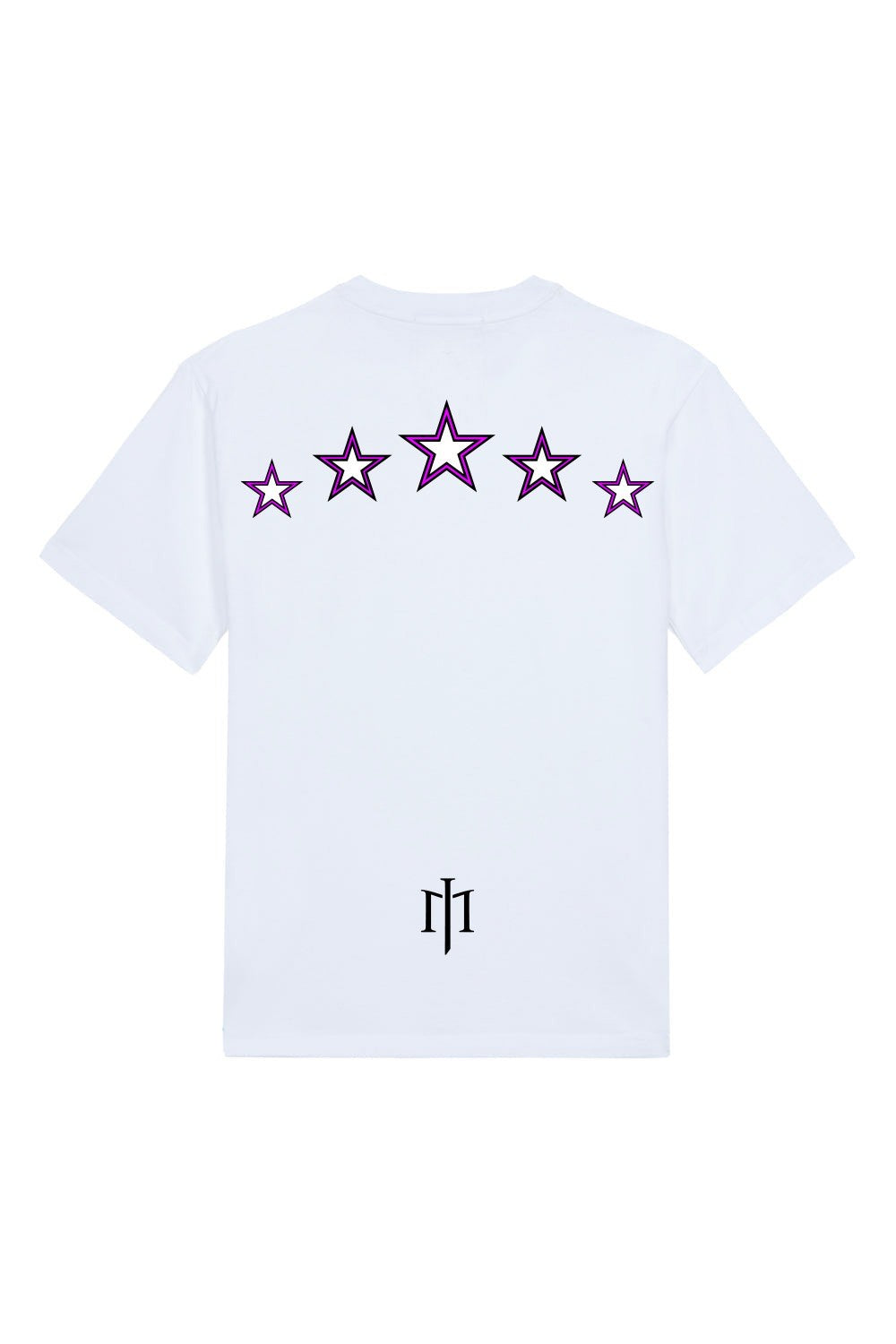T-Shirt Baseball Stars White