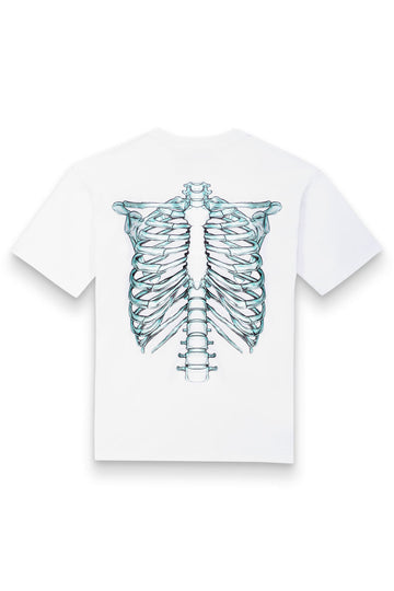 JOEY MARTINS - T-Shirt Skeleton 3D Blue