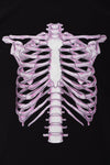 JOEY MARTINS - T-Shirt Skeleton 3D Pink