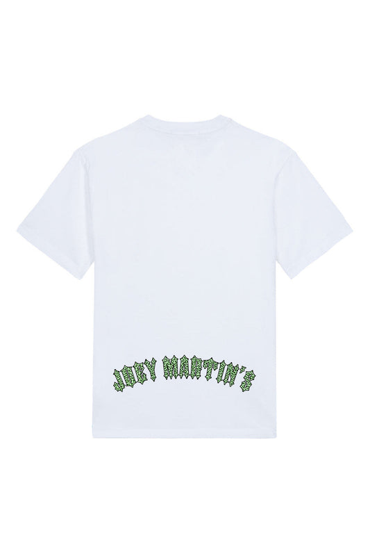 JOEY MARTINS - T-Shirt Leopard Claw White/Yellow
